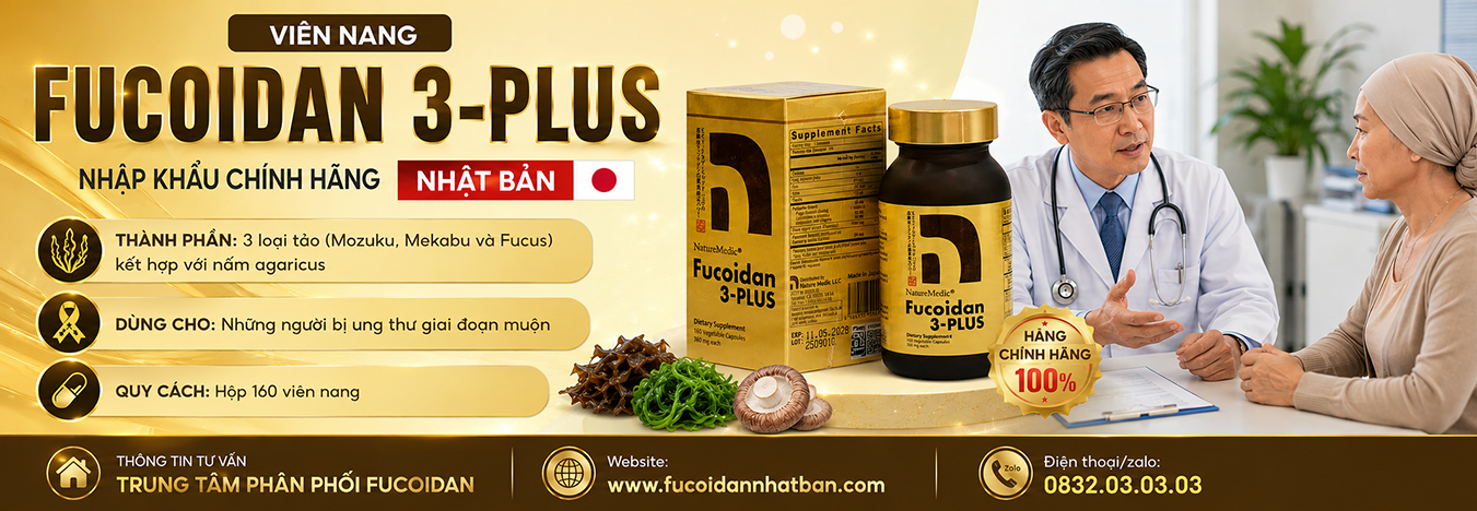 Fucoidan 3-Plus Nhật Bản