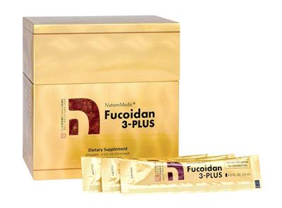 Gói 2 Hộp Fucoidan 3-Plus Nhật Bản Dạng Nước, Mỗi hộp 10 gói